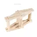 10 Bottles Racks Foldable Wine Stand Wooden Wine Holder Kitchen Bar Display Shelf Carbon Baking