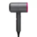 High-power Anionic Cold Hot Air Constant Temperature Hair Dryer EU Plug Red and Grey