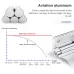 Wall Mounted Aluminium Alloy Bathroom Shower Foot Rest Footstool