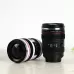 400ML Camera Lens Cup Mug Caniam EF 24-105mm F4 Filter Cup for Coffee Milk Water as Gift White
