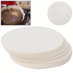 100 PCS Round Coffee Filter Paper Diameter 60mm