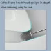 MT2 Silicone Double Brushs Head Toilet Brush Set  Wall-mount Type