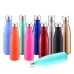 500ML Thermal Cup Vacuum Flask Heat Water Bottle Portable Stainless Steel Sports Kettle Blue Purple Gold