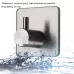 14mm Stainless Steel Cylinder Hanger Bathroom Non-perforated Storage Clothes Hook Silver