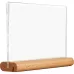 100x100mm Acrylic Tabletop Vertical Display Brand Supermarket Price Tag