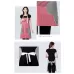 Home Hand-Wiping Apron Waterproof Home Kitchen Waist Coffee Stripes