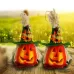 Halloween Pumpkin Lantern Hollow Glowing Foam Bar Decoration Green Hat