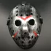Halloween Party Cool Thicken Jason Mask Silver