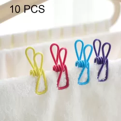 10 PCS Multipurpose Home Decor Clothe Photo Hanging Peg Clamps Random Color Delivery