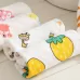 5 PCS Six-Layer Gauze Cotton Baby Square Handkerchief Saliva Towel Styles Random Delivery