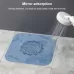 Household Sewer Deodorant Cover Sealing Plug Silicone Toilet Floor Drain Deodorant Transparent White