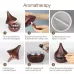 300ml USB Electric Aroma Air Diffuser Wood Ultrasonic Air Humidifier Essential Oil Aromatherapy Cool Mist Maker White