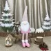 Christmas Decorations Dolls Faceless Elderly Dolls Window Decorations Pink