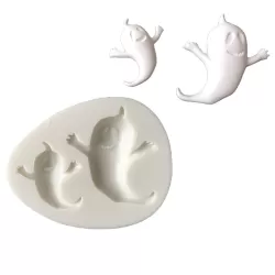 Halloween Series Ghost Silicone Mold Fondant DIY Soft Clay Mold
