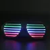 LED-CM03 LED Musical Shades Sound or Music Active LED Party Glasses with USB Charger