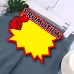 WM-314 10bags 9x7cm Explosion Sticker Product Price Tag Supermarket Price Label