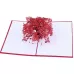 Three-Dimensional Maple Tree Greeting Card Birthday Card Red Maple Leaf 3d Card