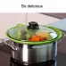 New Spill-Proof Anti-Flutter and Heat-Resistant Silicone Pot Cover Ramdom Color Delivery