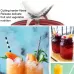 50 PCS CA-M239 Portable Fruit Juicer Blade Semi-Circle Straight 304 Stainless Steel Stirring Knife