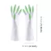 5 Pairs Sale Shark Housework Cleaning PVC Latex Gloves Waterproof Thicken Laundry Washing Gloves Green