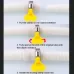 18mm Diameter Plastic Drain Pipe Water Outlet Extension Hose with Clamp for Semi-automatic Washing Machine / Air Conditioner