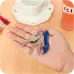 5 PCS Aluminum Wine Bear Bottle Opener Ring Keychain Key Chain Random Color Delivery