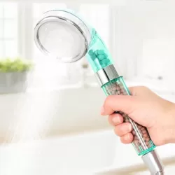 Large 2cm PC Negative Ions Shower Head