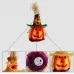 Halloween Pumpkin Lantern Hollow Glowing Foam Bar Decoration Green Hat