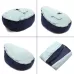 Classic Comfortable Safe Baby Sofa Feeding Bed Cover without Filling Blue
