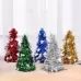 Mini Desktop Christmas Tree Hotel Shopping Mall Christmas Decoration With Small Tree Silver