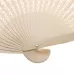 8 inch Ancient Style Fragrant Wood Fan Folding Fan Dance Fan Solid Craft Fan
