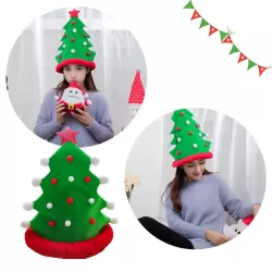 Christmas Tree Hat Funny Adult Hat Christmas Decoration Party Supplies