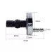 1 Pair 3903 Zinc Alloy Toilet Seat Hinge Installation Nut Quick Release Installation Screw Toilet Cover Accessories