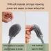 Long Handle Household Toilet Soft Rubber Toilet Cleaning Brush Black