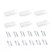 YX015 6 / Pack Acrylic Record Rack Wall Mounted CD Display Stand
