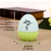 Cute Cartoon Mechanical Egg Kitchen Timer Alarm Clock Students Learn Time Management Machines Random Color Delivery