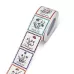 Thank You Square Self-adhesive Gift Food Packaging Seal Sticker Card Label