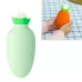 Carrot-Shaped Silicone Water Injection Warm Water Bag Winter Leak-Proof And Explosion-Proof Hand Warmer Light Green