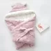 Cartoon Cotton Baby Holding Blanket Purple White Goose