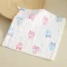 5 PCS Six-Layer Gauze Cotton Baby Square Handkerchief Saliva Towel Styles Random Delivery