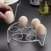 2 PCS Kitchen Stainless Steel Steamed Egg Rack