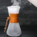600ml Heat Resistant Glass Coffee Pot Convenient Hand Made Pot Coffee Pot