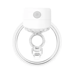 Wearable Automatic Breast Pump Massage Hands-free Invisible Wireless Large Suction Breast Pump S12 English White
