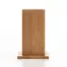 2 PCS Natural Bamboo Toothpick Box Square Restaurant Hotel Toothpick Can with Lid