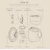 Wearable Automatic Breast Pump Massage Hands-free Invisible Wireless Large Suction Breast Pump S12 English White