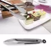 16 inch Stainless Steel Silicone Handle Kitchen Food Meat Barbecue Clip