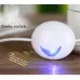 400ML Colorful Light Portable Bulb Shape Aromatherapy Air Purifier Humidifier for Home / Office / Car Gold