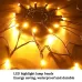 LED Spider Web Lamp with Remote Control Halloween Atmosphere Decoration Props