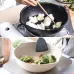 Thick Bottom Maifan Stone Household Small Frying Pan Non Stick Pan Deep Frying Pan 28cm Beige Without Cover