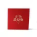 Rose 3D Stereo Greeting Card Creative Handmade Paper Carving Card